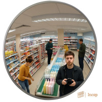 Сферичне дзеркало безпеки 45 см