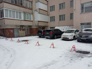 Парковочные барьеры установка Киев