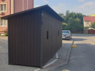 Ограждение для мусорных контейнеров по вашим размерам