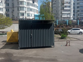 Навес для контейнеров тбо