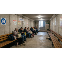 Скамейка для временных укрытий и бомбоубежищ от ИНКАП