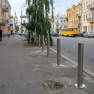 Парковочный столбик из нержавеющей стали: премиальная защита