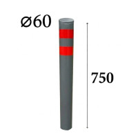 Металлический столбик для ограждения «Рондо» Ø60 ↕750 мм (бетонирование)