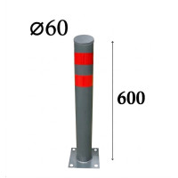 Металлический столбик для ограждения «Рондо» Ø60 ↕600 мм